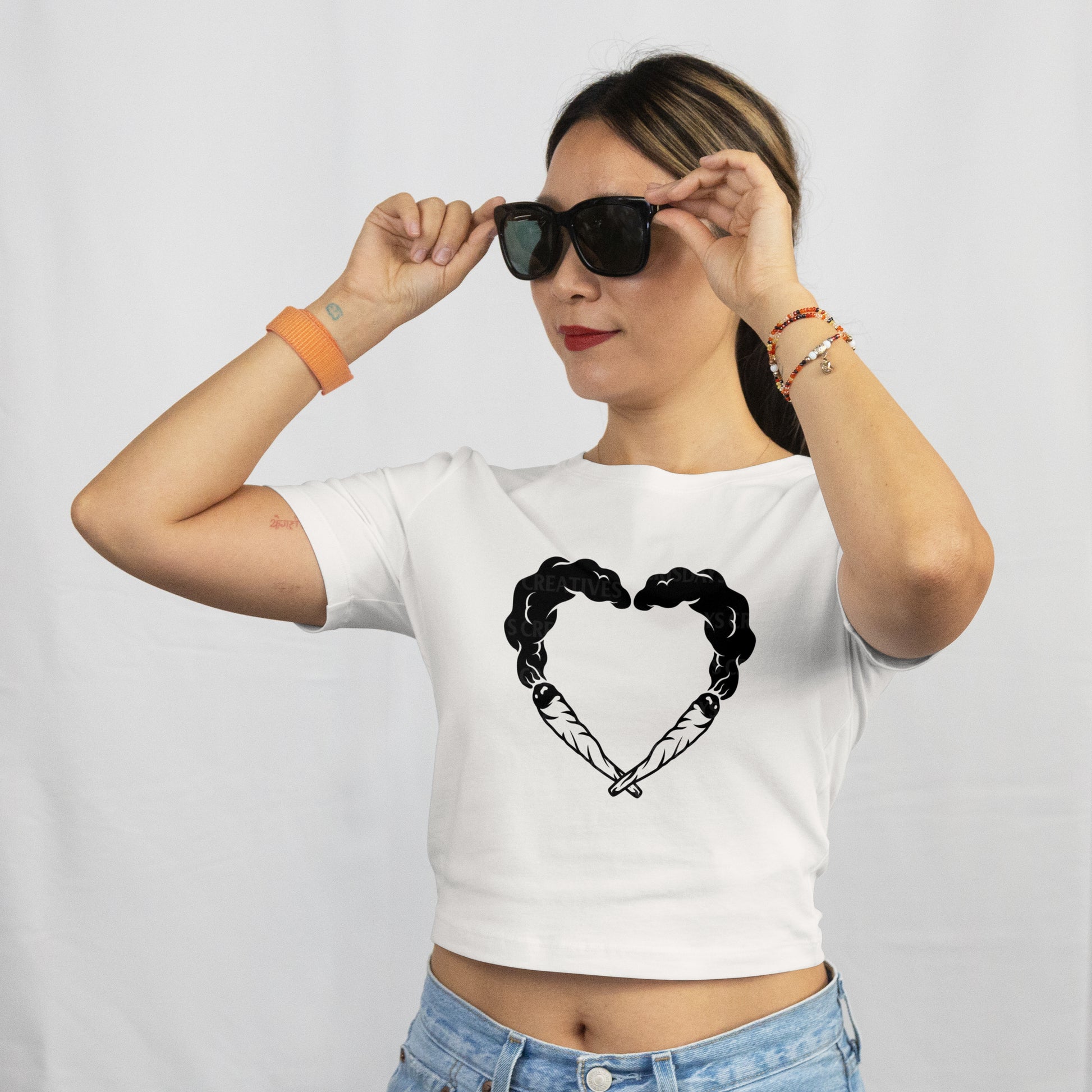Crop Top - Love Smoke